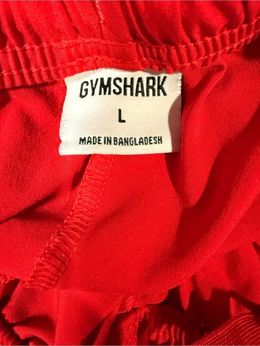 Gymshark Arrival 5” Shorts Red Size Large